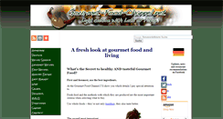 Desktop Screenshot of gourmet-food-channel.net